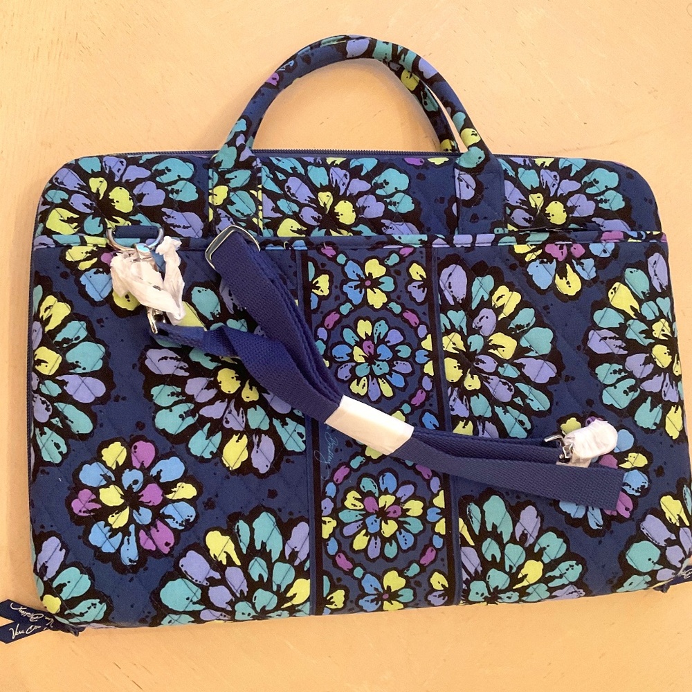 NWT Vera Bradley laptop bag purse New with tags